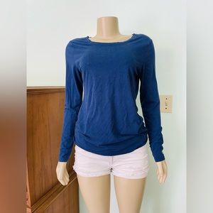 Healing Hands Navy Blue Long Sleeve Shirt